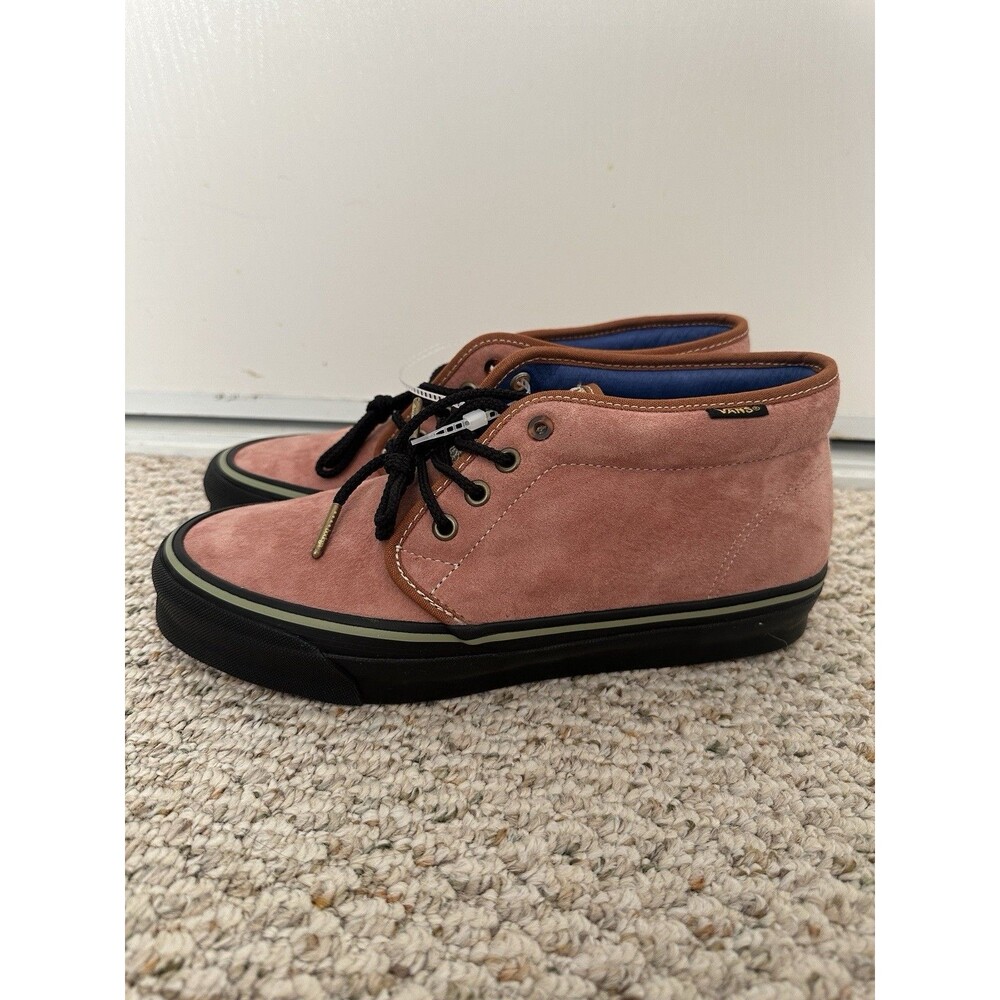 MENS NEW VANS VAULT BODEGA X OG CHUKKA LX MID MODERN RED SZ 9 RARE